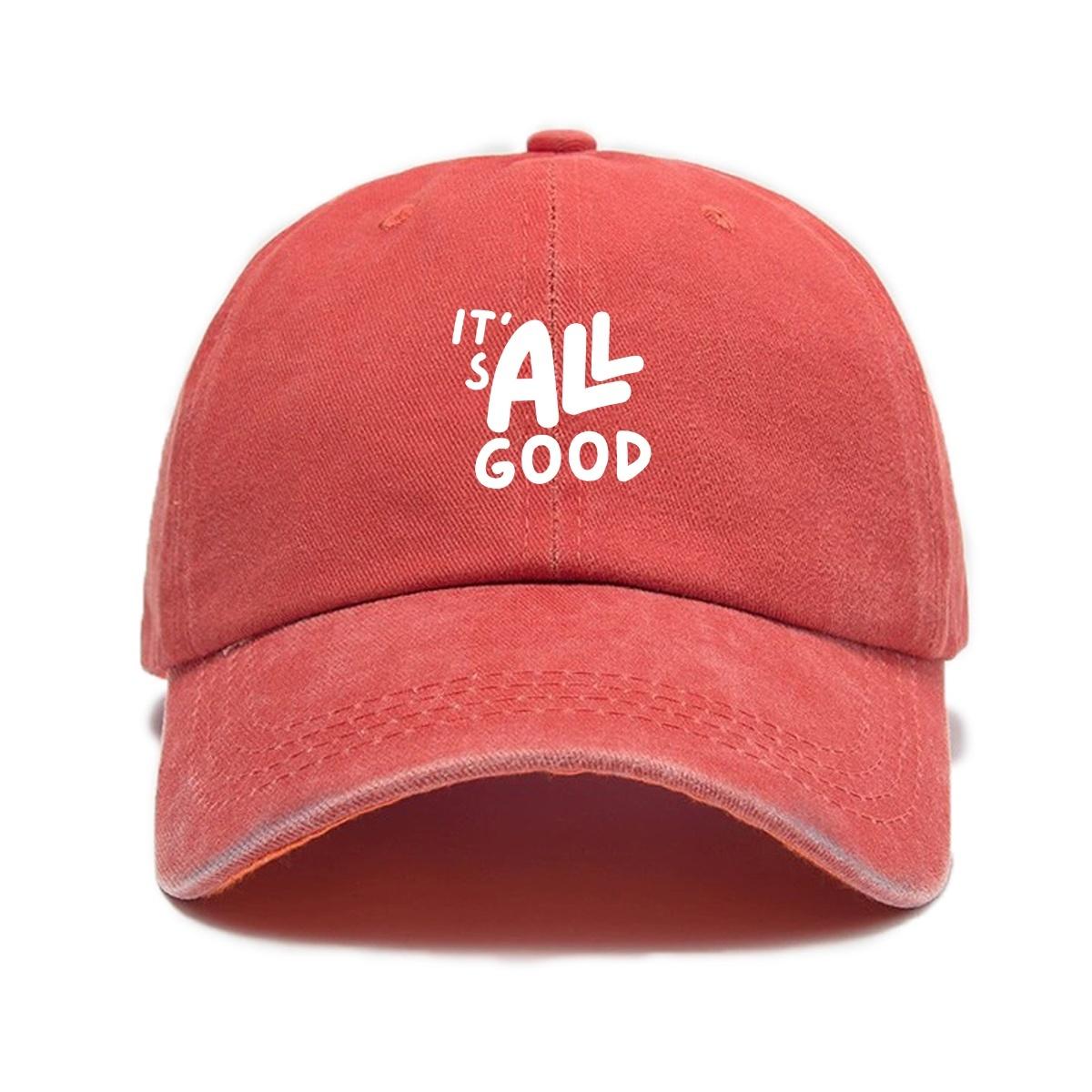 

Retro Simple Solid Color Letter Pattern Baseball Cap Trendy Simple Commuting Versatile Peaked Cap помаранчевий