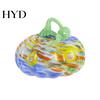 Pumpkin Ornament Mini Hand Blown Glass Ornament, Collectible Thanksgiving Halloween High-quality Faux Crystal Hanging Decoration for Fall, Harvest