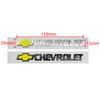 For Chevrolet Logo CAPTIVA IMPALA LACETTI CRUZE MALIBU AVEO Sail SILVERADO Sticker ABS Trunk Decor Decal Car Body Fender Emblem