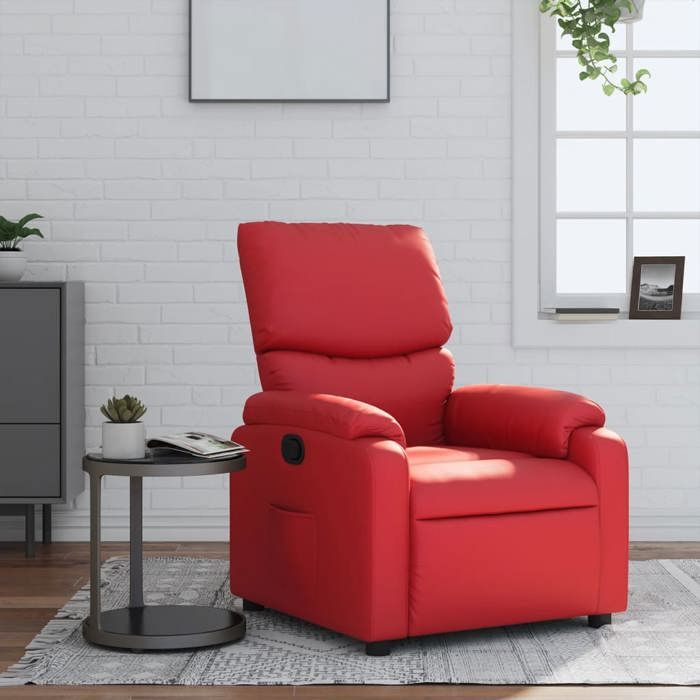 VidaXL Fauteuil Inclinable, Chaise de Relaxation avec Repose-pieds, Siège avec Dossier et Accoudoirs Salle de Séjour, 373439