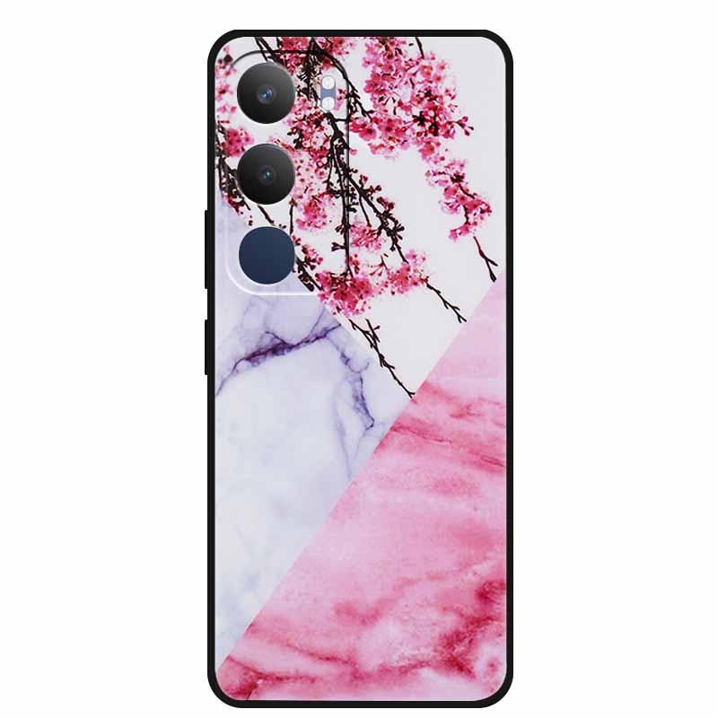 Luxury Phone Case For Vivo Y19s Pro 4G Soft TPU Silicone Back Case For Vivo Y29 5G Y 29 19s Marble Patterns Cover Bumper Funda