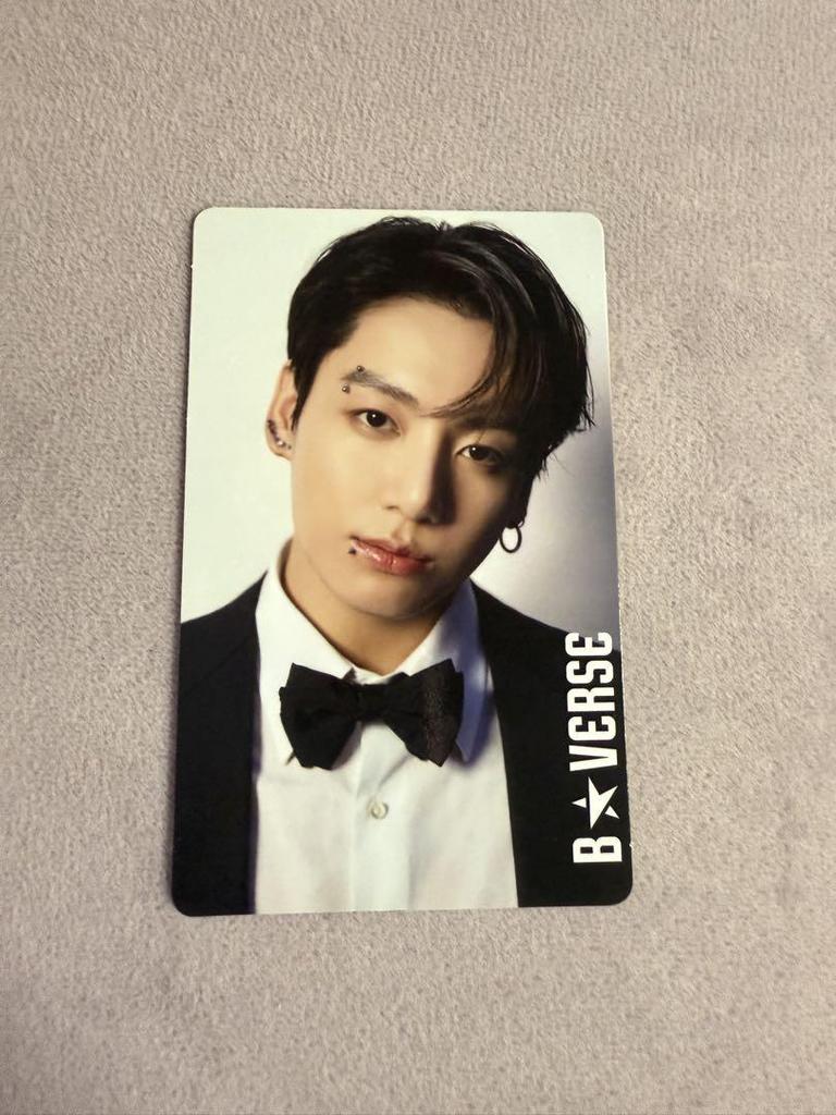 [USED] BTS BVERSE Jungkook 2nd Edition New Design Osaka Jungkook Trading Card JK
