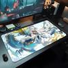 Jinhsi Wuwa Mouse Pad 500X1000 Mm Large Gaming Mousepad Gamer XL Rubber Otaku Keyboard Pad Laptop Desk Mat