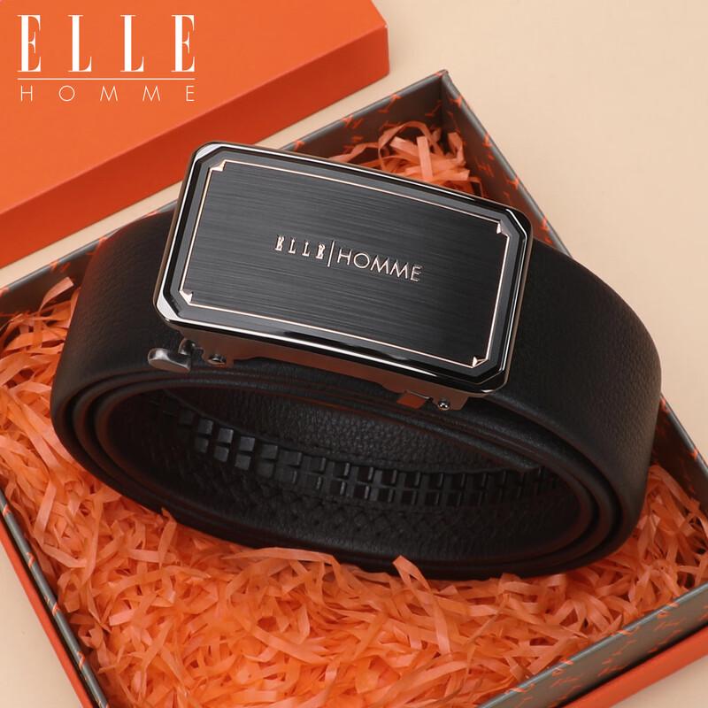 

Мужской кожаный ремень ELLE HOMME с автоматической пряжкой 115cm Adjustable