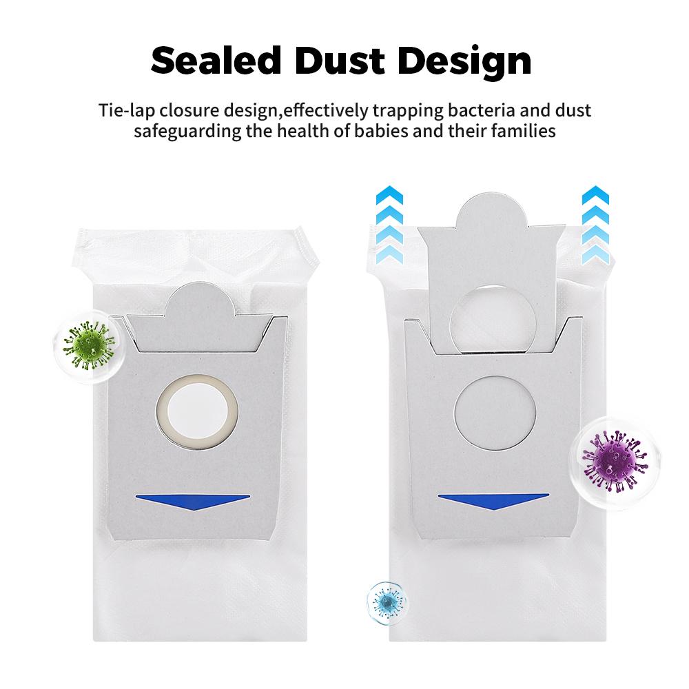 Stofzak Hoofdzijborstel Filter Dweil Accessoires Voor Ecovacs X5 OMNI / X5 PRO OMNI Robotstofzuiger X5Pro X5 Max Vervangingsonderdelen