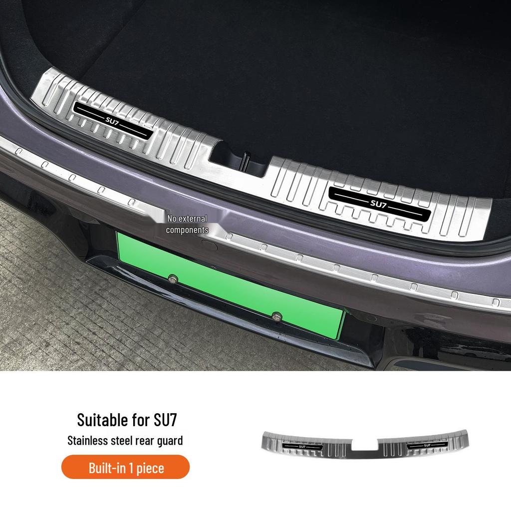 Xiaomi SU7 Rear Bumper Anti-Scratch Wear-Resistant Trunk Threshold Strip