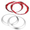 2Pcs Car Side Air Conditioning Vent Ring Frame Cover Trim for Mercedes Benz E Class W213 16 18