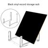 Vinyls Record Storage Stand Acrylic Vinyls Record Storage Holder Clear Organizers Holder for Single Gatefold Album