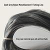 High-Strength Deep Gray Nylon Monofilament Fishing Line and Net Mending Thread