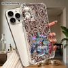 Phone Case: 2D Flat, Suitable for iPhone 18 17 16 15 14 13 Pro, Transparent Four Corner Protective Case, Red Haired Girl, Christmas and Halloween Gift