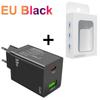 55W GaN PD Fast Charger: EU/US/UK Plug for Mobile Phones & Computers