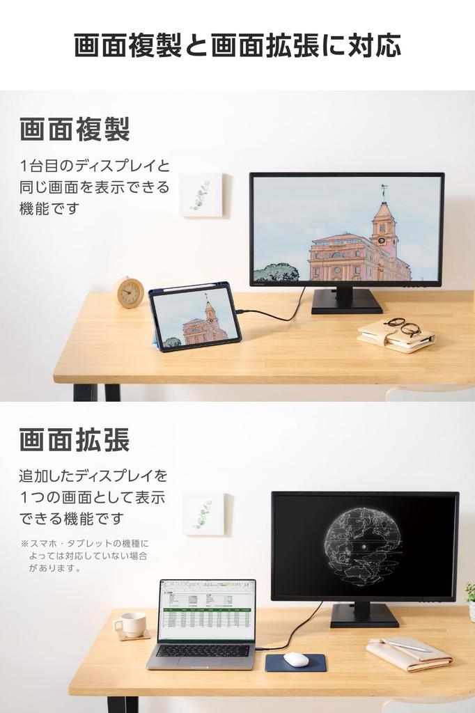 Elecom Na HDMI Konverze Kompatibilní s Google a Černý USB-C Kabel, 2m, 4K/60Hz, Vysoká Zátěž, Zrcadlení Více Displejů, iPhone, Pixel, Xperia,