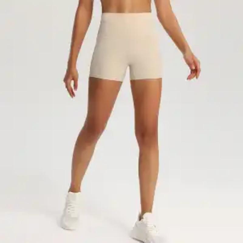 Women Summer High Waist Yoga Shorts Black Stretch Fitness Workout Leggings