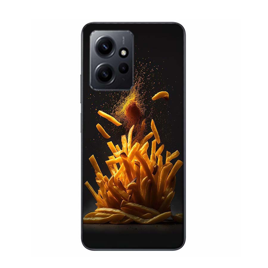 Food Fries Beer Cheese Sushi Cookie Phone Case For Redmi Note 14 15 Pro 5G 13 12 Pro Plus 11 11T 11E 11S 10 Pro 10S 9 9S Cover C