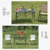 Outdoor Aluminum Roll-Up Folding Table
