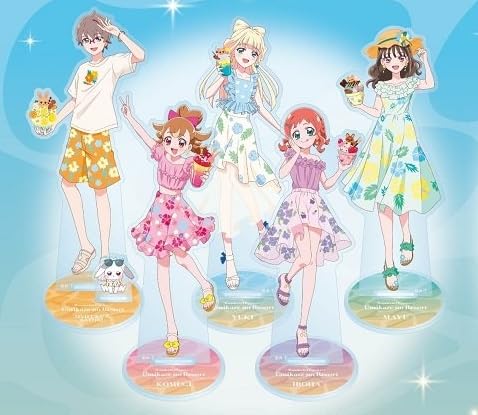 Wonderful Pretty Cure! Sea Breeze Resort Acrylic Stand Inukai Komugi