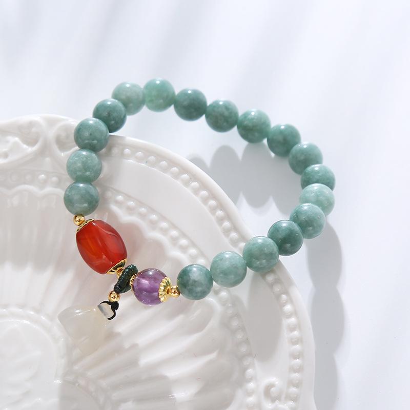 Crystal Bracelet Women's Agate Beaded Bracelet.fashion Women Daily Jewelry Gift