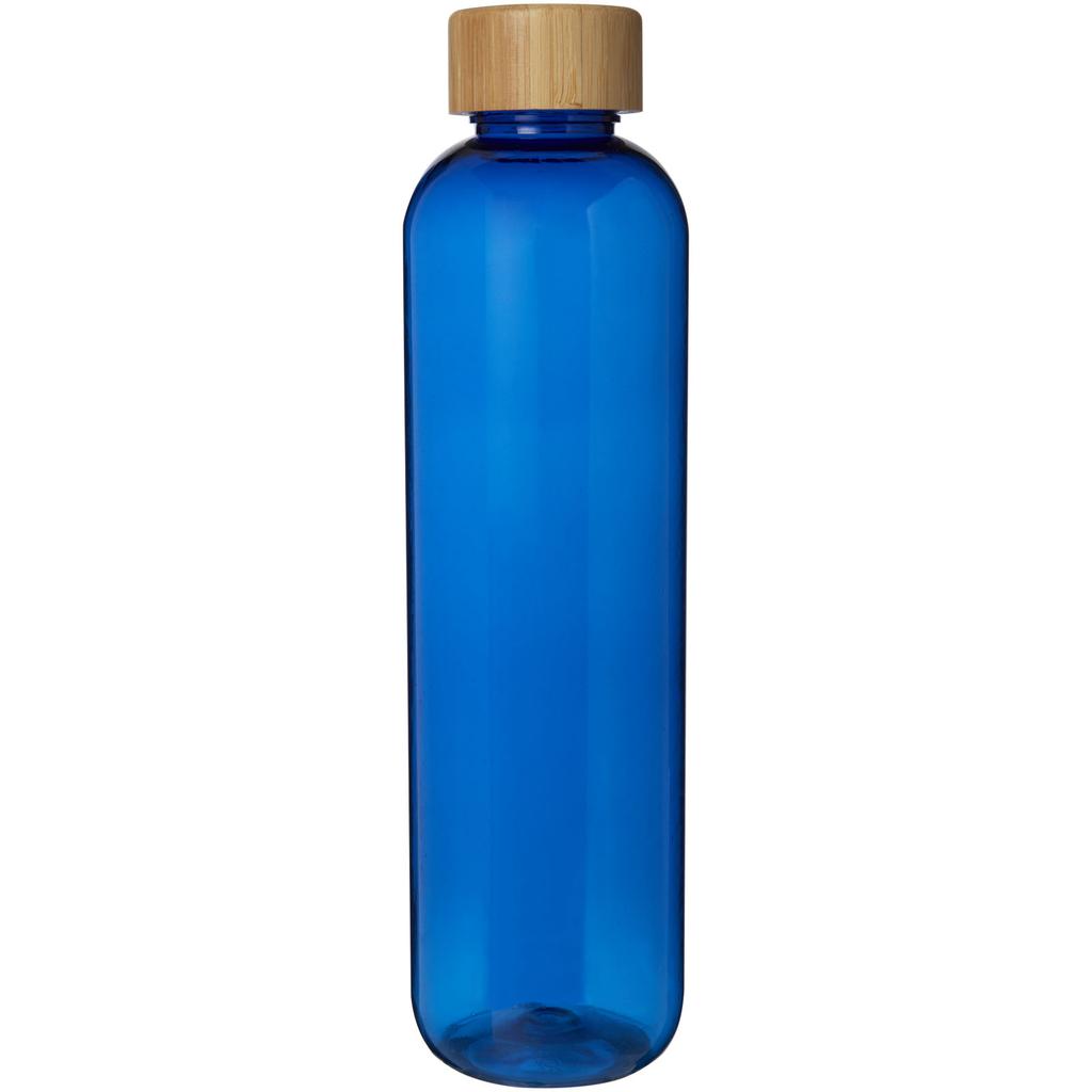 Recycled Plastic Water Bottle, 1000 Ml "Ziggs" Blue