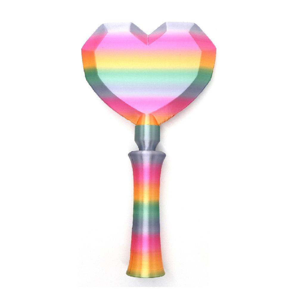 

Portable Contactless Payment Sleeve Heart-shaped Magic Wand Holder Payment Tools Stretchable Style B