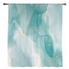 Marble Line Aqua Tulle Curtains for Living Room Bedroom Voile Sheer Curtain Window Home Decor Drapes