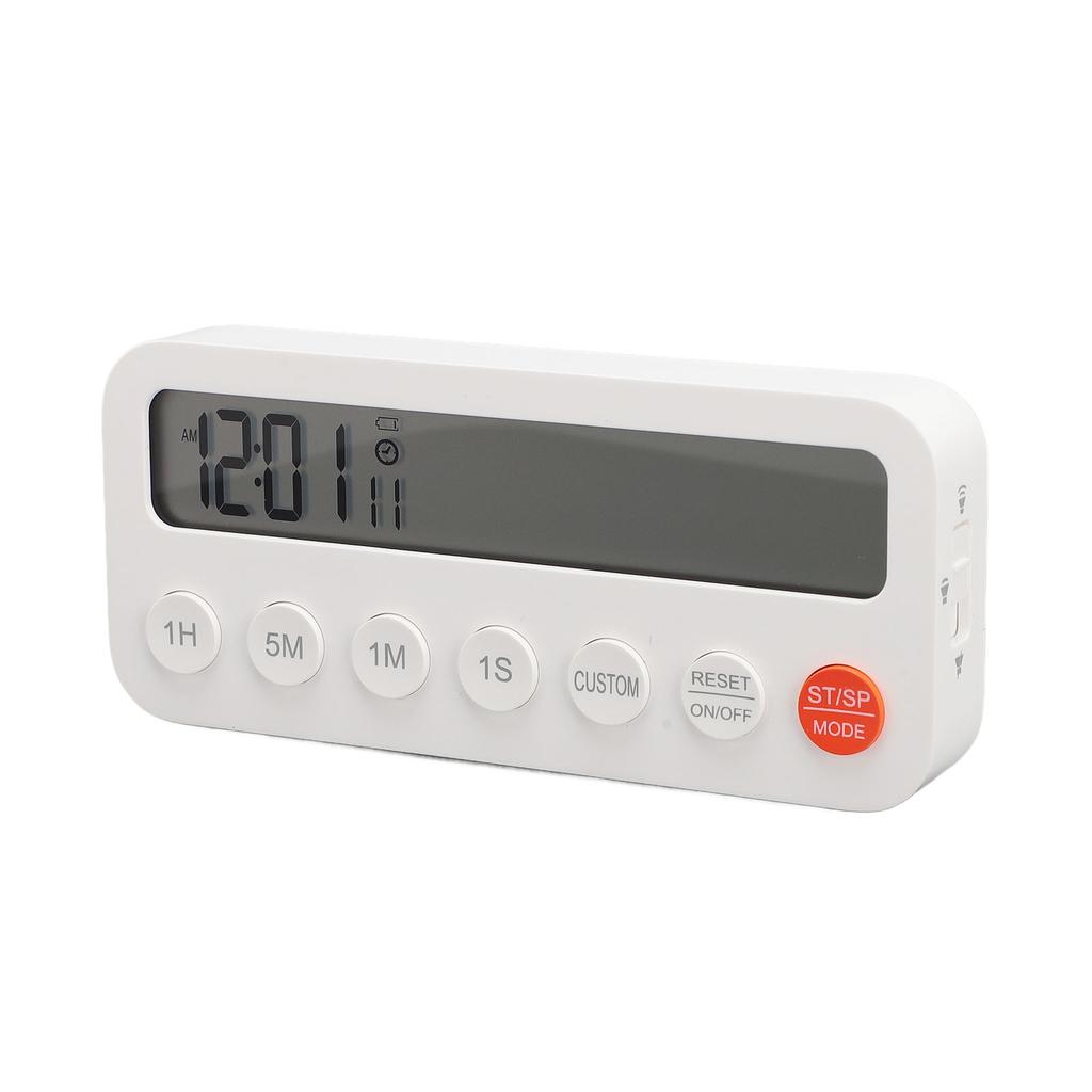 Digital Timer, Large Magnetic Display with Volume Control, Countdown for Cooking, Baking, Classroom Exercise