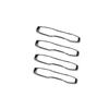 For Volvo XC90 2016-2024 Glossy Chrome Exterior Side Door Handle Frame Trim 4PCS
