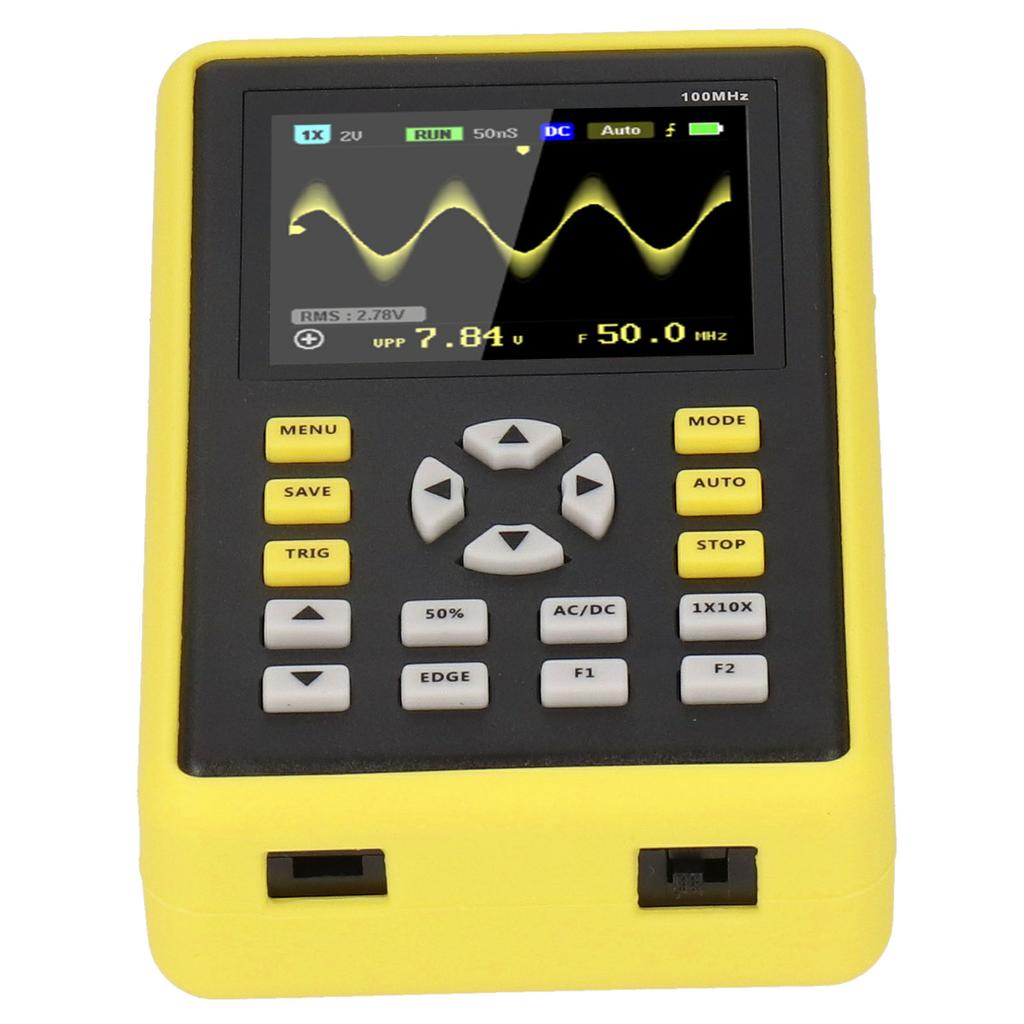 Digitales Oszilloskop Handheld IPS LCD-Anzeigebildschirm 2,4 Zoll 100MHz 500MSs 5012H