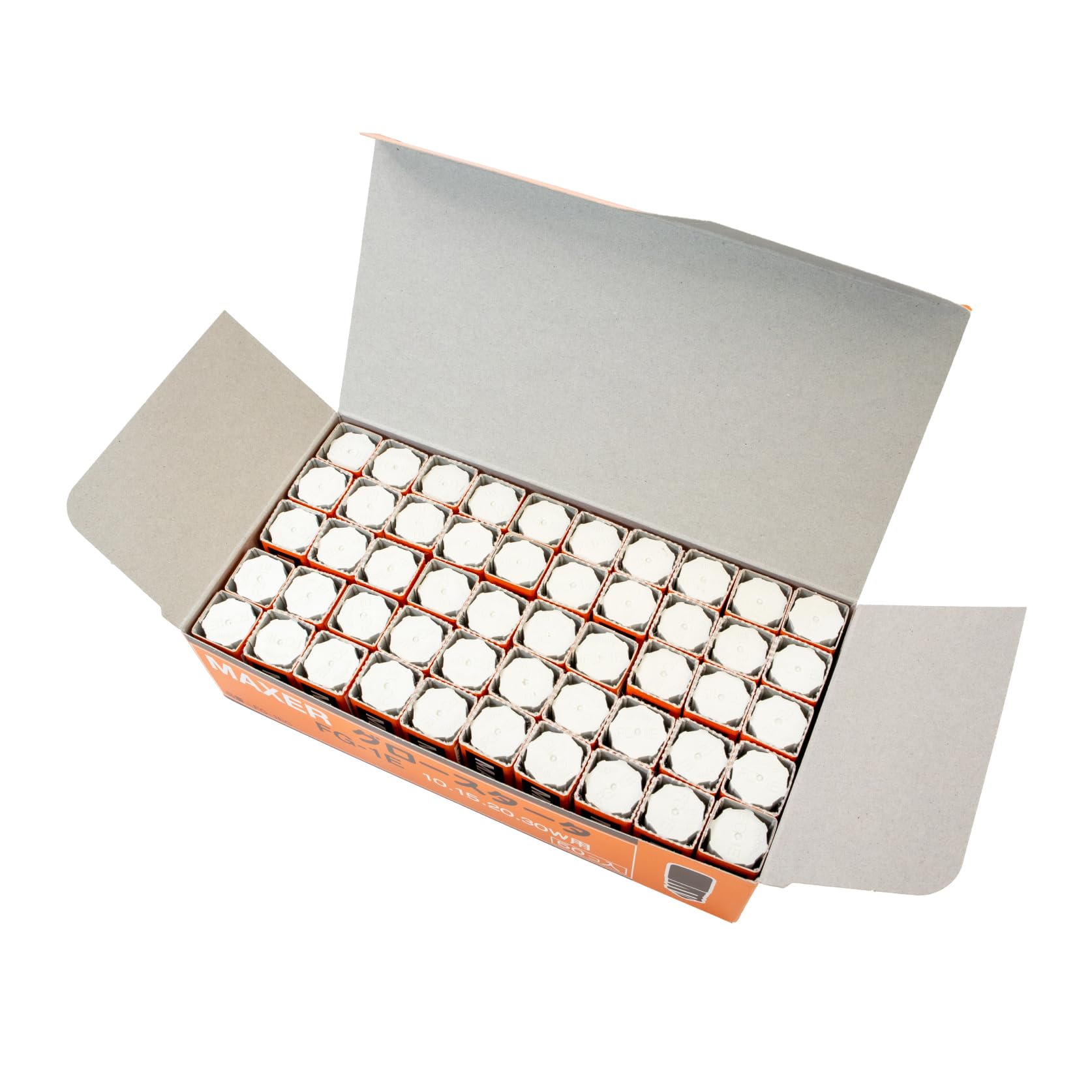 

Maxar Electric Glow Bulbs (50-Pack) with White Cover, FG-1E