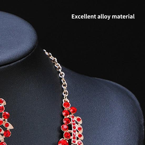 Trendiges Schmuckset, exquisite Verarbeitung, rostfreie Dekoration