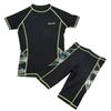Swimming Short Sleeve Shirt with Shorts 2 Pieces Summer Surfing Diving Suit for MenL