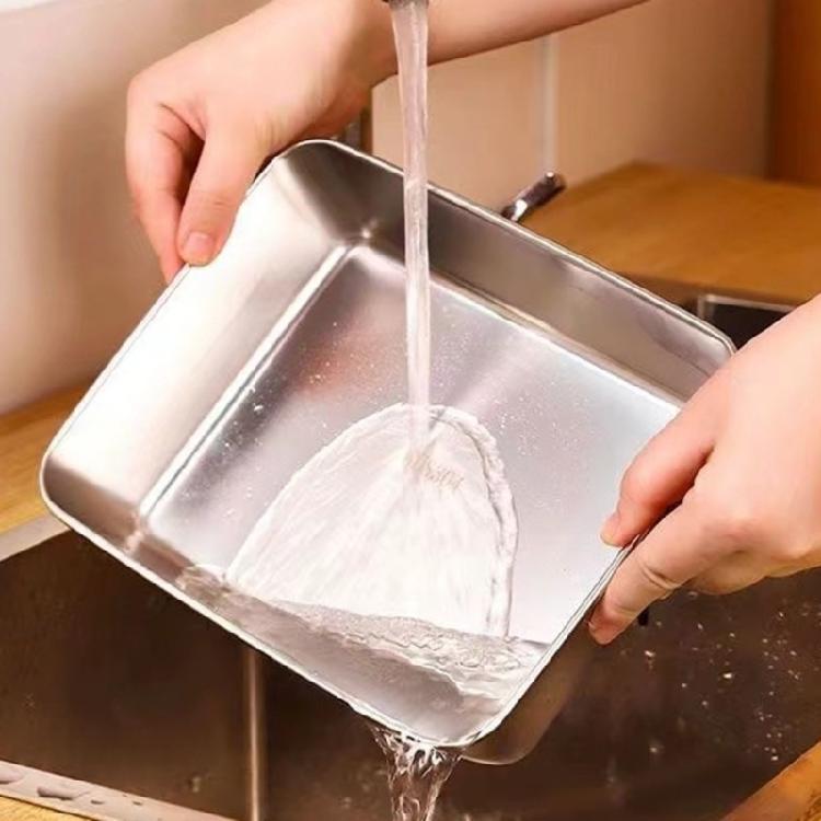 Taca do serwowania Taca do grillowania ze stali nierdzewnej, Tace do przygotowywania i serwowania do grillowania Akcesoria do BBQ do warzyw, ryb, mięsa, owoców morza