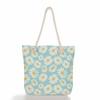 Flowers Print Thick Rope Single-shoulder Beach Bag 7291 KTB