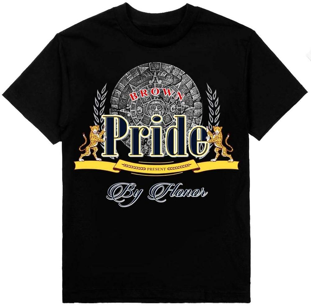 Brown Pride Mens Heavyweight T-Shirt Shaka Wear Tee Unisex T-Shirt XL