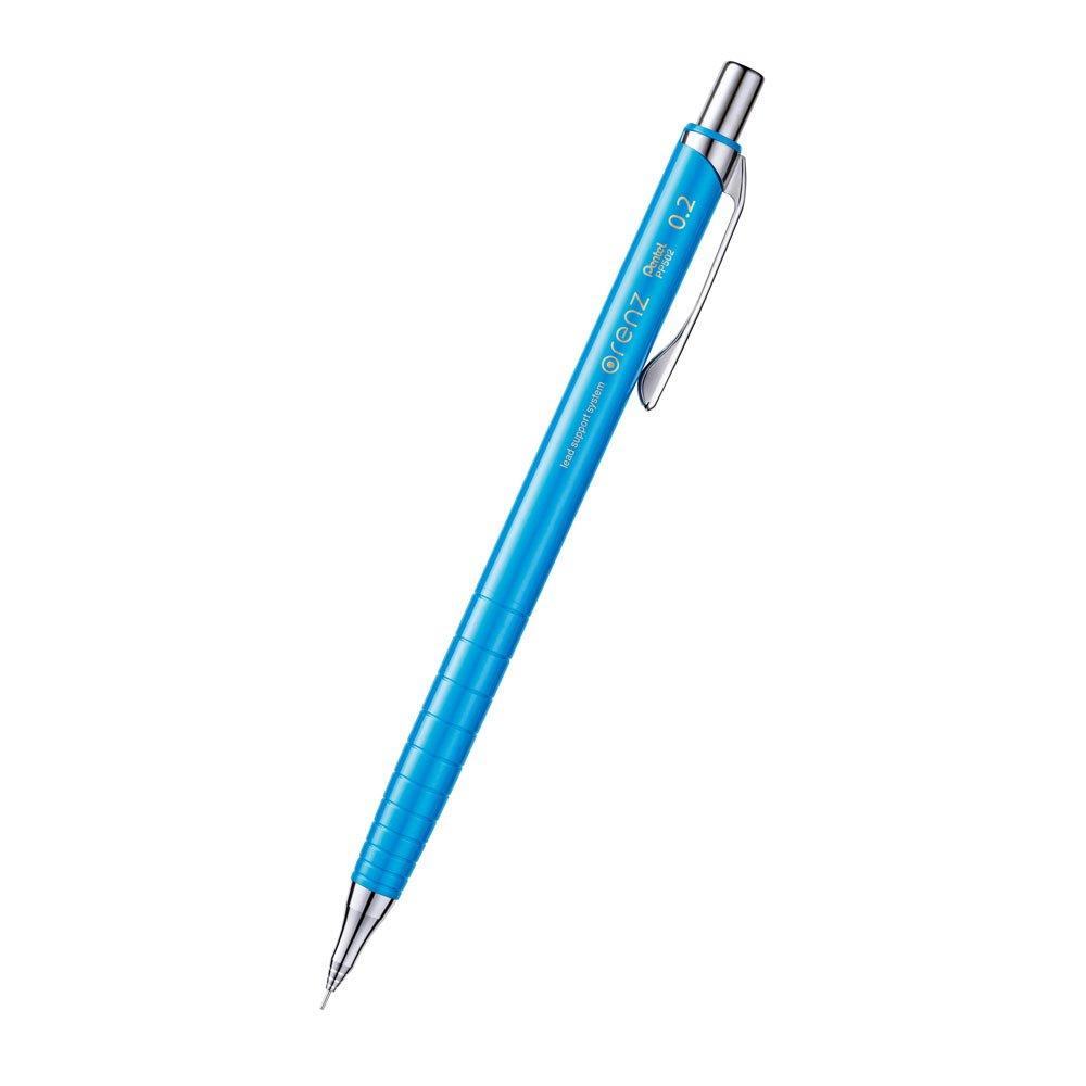 Pentel Orenz Mechanical Pencil Sky Blue 0.2mm XPP502-S [2 pieces]