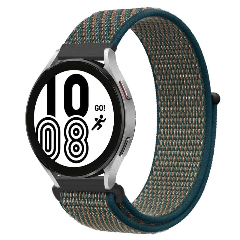 20mm 22mm Nylon-Schlaufenband Für Garmin Forerunner 265 965 255 255M 245 645 158/Venu 2Plus/Vivoactive 4 3/Venu SQ 2 Armband