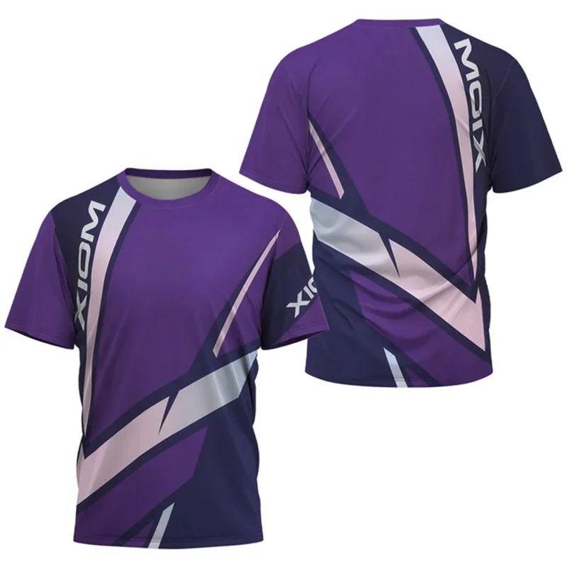 Quick Drying Casual Breathable Round Neck T-shirt with Letter Print Outdoor Sports Top Fashionable