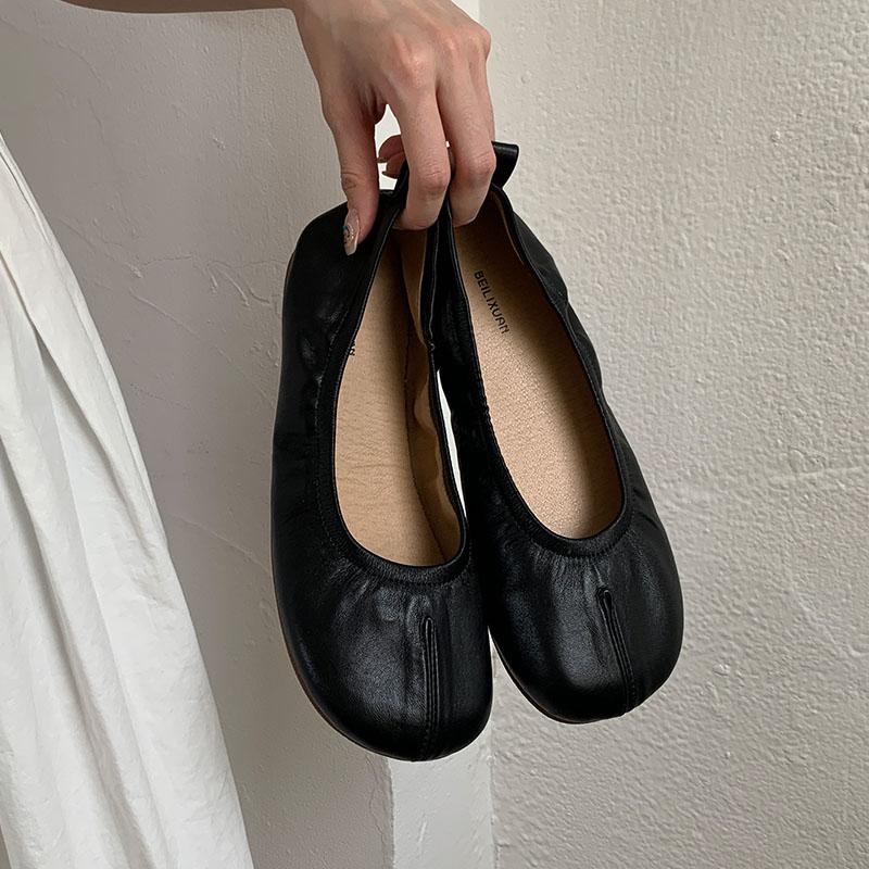 

Мода Мода Круглый Носок Обувь Слипоны Женские Балетки Новинка Лето Весна Женские Мелкие Женские Балетки Танцевальная Обувь 35 чёрный