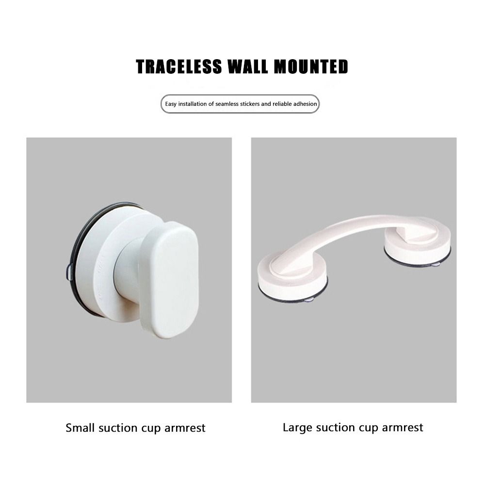 Anti-slip Shower Handle with Suction Cup Shower Safe Grip Knob Creative Bathtub Pulls