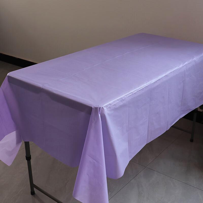 

Disposable Party Solid Color Plastic Tablecloth