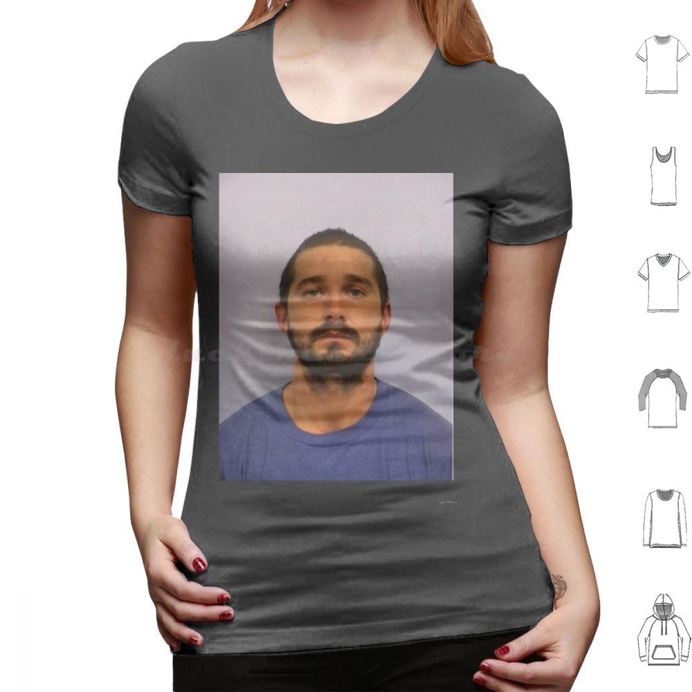 Shia Labeouf Mugshot T Shirt Cotton Men Women DIY Print Shia Labeouf Mugshot Shia Labeouf Shia Labeouf Mugshot Jail Do It All