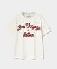 Seteo Logo Embroidered Voyage Short Sleeve T-Shirt Period Red