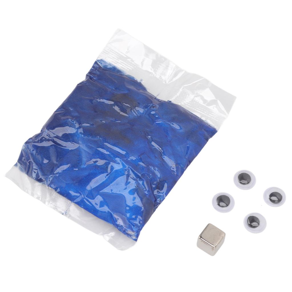 Magnetic Putty Silicone Safe Magnetic Bouncing Mud Educational Stress Relief Toys with Magnet Blue