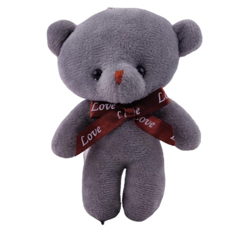 Plush Teddy Bear Toy Keychain Keyring Pendant Stuffed Doll Gift Kids Girlfriend