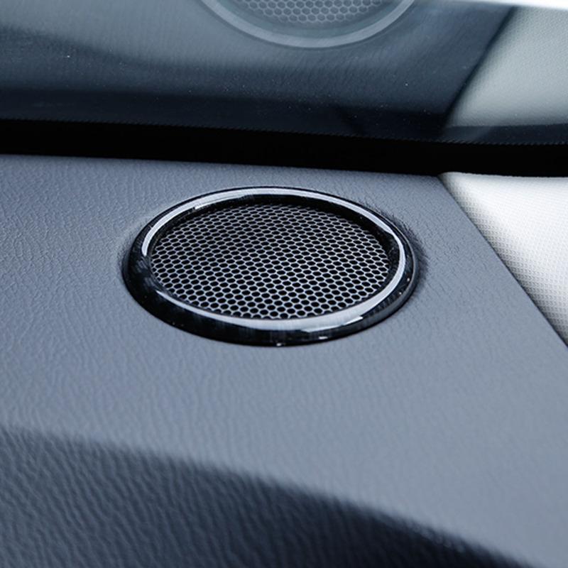 Car Styling Ide Front Truction Audio Speak Sound Cover Ring Circle Trim For Mazda 2 Mazda2 Demio 2015 2016 2017 2018