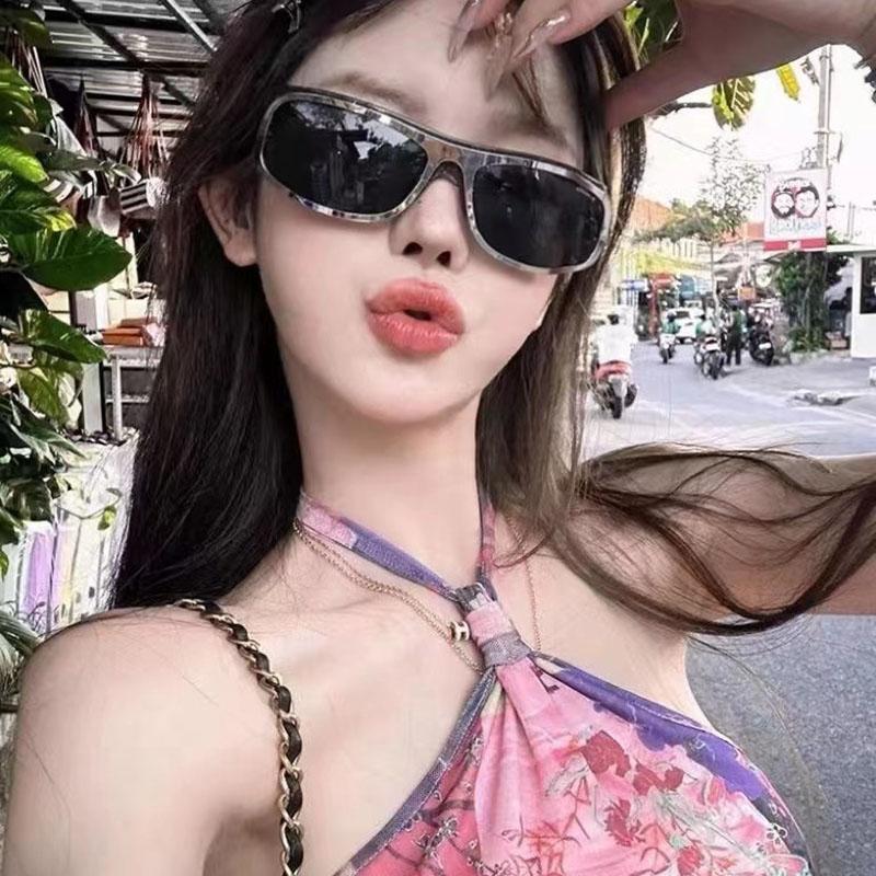 European American Style Sunglasses Women New Style Oval Shape Sun Glasses For Men Travelling Hiking Outdoor Sunglass