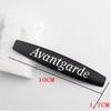 2Pcs 3D Metal Car Fender Badge For W204 W205 W213 W211 W210 ML Grand Edition Avantgard Emblem Logo Sticker Accessories