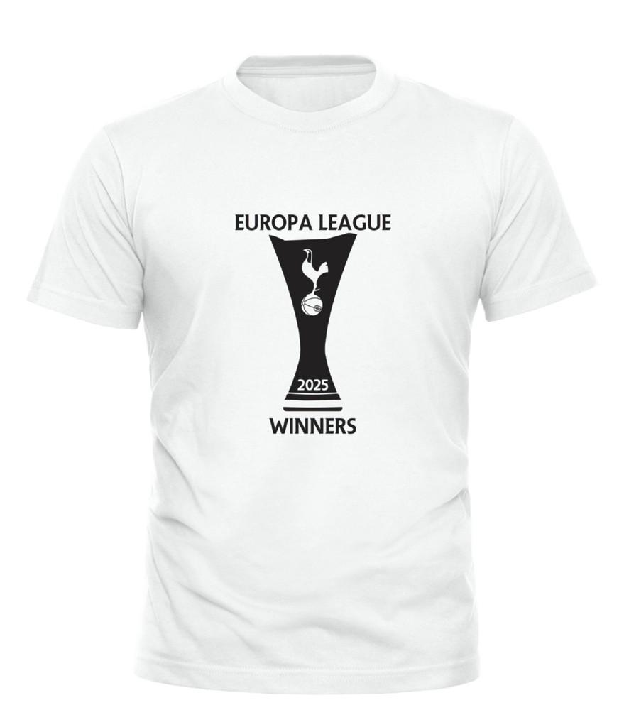 Spurs Europa Winners 2025 _ Tottenham Hotspur_unisex Tshirt All sizes Unisex T-Shirt XL