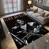 Elvis Presley Vintage Black White Carpet Floor Mats Suitable For All Seasons Bathroom Mat Office Chair Cushion Dormitory Decoration