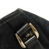 Used Abbey Tote 9539 130736 7924 Logo Double G Calfskin Shoulder Bag in GG Canvas Black Women's from Japan AUTHENTIC