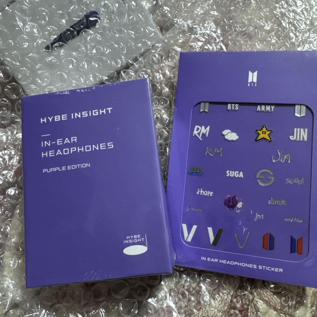 

[Б/В] HYBE INSIGHT Наклейки для навушників BTS